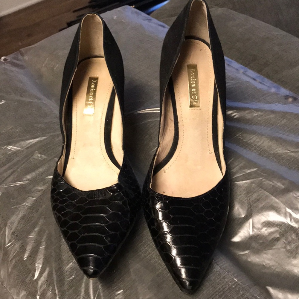 Black heels